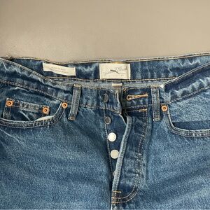 Universal Thread Blue Button-Fly Denim Jeans
